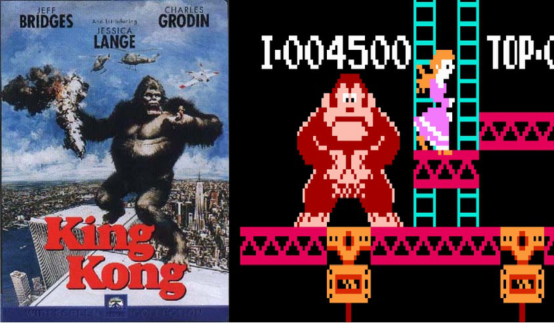 Imagen: Kong vs Donkey Kong. wedontneedroadssite